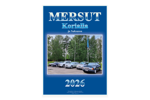 MERSUT Saksassa ja Korialla seinäkalenteri 2026